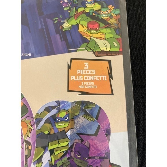 NEW Nickelodeon TMNT Table Decorating Kit Teenage Mutant Ninja Turtles Party - Picture 3 of 12